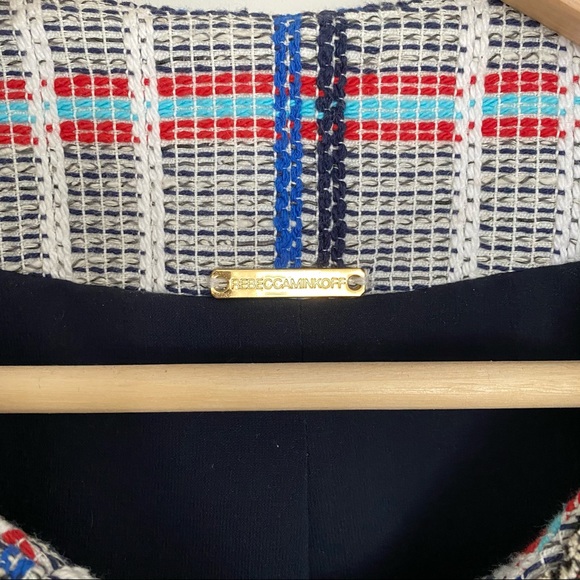 Rebecca Minkoff embellished blazer sz 0 - Picture 6 of 13